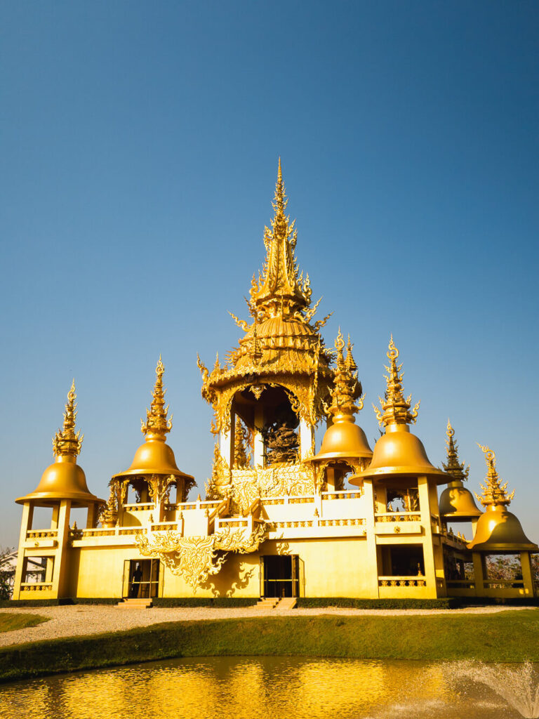 Ganesha statue at White Temple compound Wat Rong Khun Chiang Rai